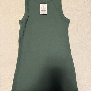 J. Crew Sage Green Ribbed Top NWT